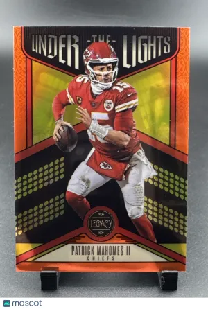 2023 Panini Legacy Patrick Mahomes II #UL-PMA Ruby Parallel/Variety Insert