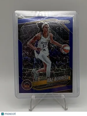 2025 Panini Prizm Rae Burrell #25 Blue Velocity