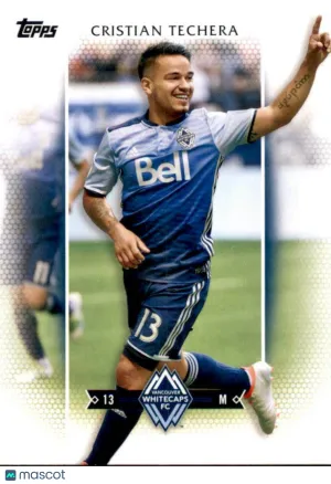 2017 Topps MLS Base #89 Cristian Techera Vancouver Whitecaps FC