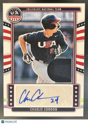 Stars & Stripes USA Baseball Charlie Condon Batting Gloves #NTS-CC USA