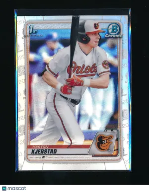 2020 Bowman Chrome Heston Kjerstad #BD122 Chrome Refractor Rookie