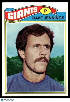 1977 Football Card Dave Jennings #49