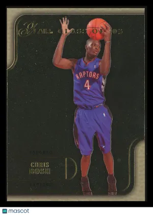 Chris Bosh 2003 Fleer Flair Class of '03 #110 BOOKEND RC 100/100 Toronto Raptors