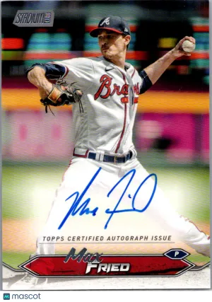 2024 Topps Stadium Club Max Fried #SCBA-MF Auto