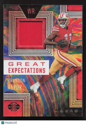2020 Panini Illusions Brandon Aiyuk #GE23 Great Expectations: Logo on MEM MEM