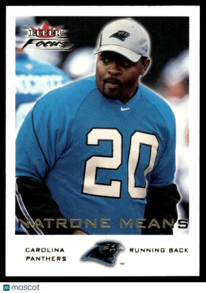 2000 Football Natrone Means #198
