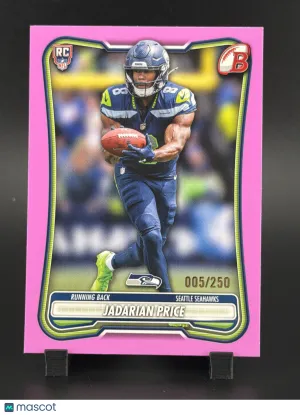 2026 Topps Bowman Jadarian Price #144 Pink /250 RC