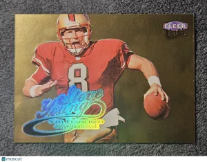 1999 Fleer Ultra #213G Steve Young Gold Medallion