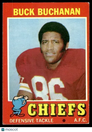 1971 Football Buck Buchanan #13