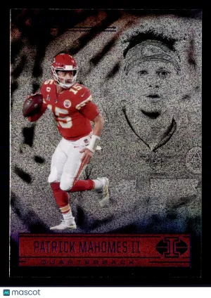 2021 Panini Illusions Patrick Mahomes II #24 Trophy Collection Dots