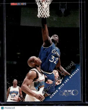 1996 SkyBox Hoops Shaquille O'Neal #112