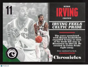 2017-18 Panini Chronicles Kyrie Irving #34 Purple SN