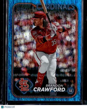 2024 Topps Update Series Brandon Crawford #US31 Blue Foil