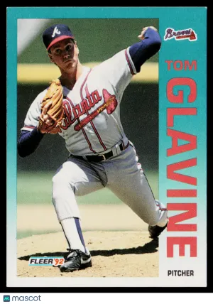 1992 Fleer Tom Glavine #358