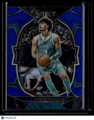 2023 Panini Select LaMelo Ball #41 Blue Prizm