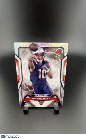 2024 Topps Resurgence Drake Maye #164 Surge Refractor / Parallel/Variety Rookie Base Set