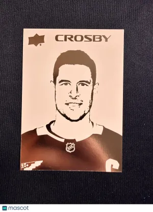 2026-27 Upper Deck Series 1 Sidney Crosby #ST-44 Stencils