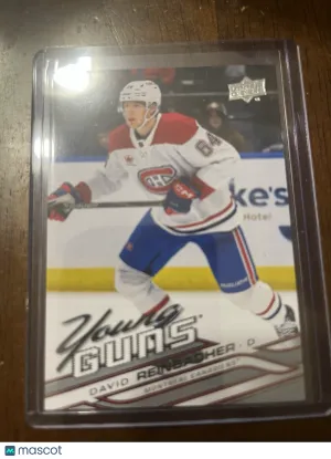 David Reinbacher 2026-27 Upper Deck #222 Young Guns Rookie Montreal Canadiens