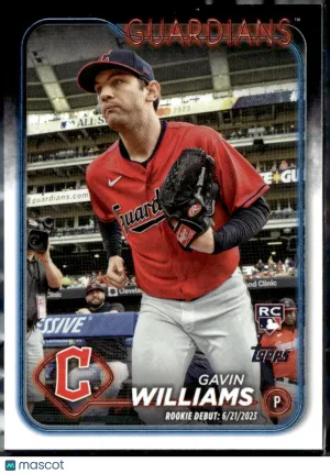 2024 Topps Update Series Gavin Williams #US294 RC