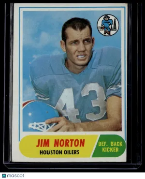 1968 Topps #41 Jim Norton
