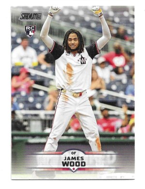 2025 Stadium Club #175 James Wood (RC) - Washington Nationals (M10)