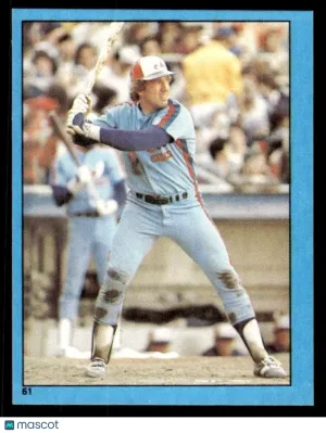 1982 Baseball GARY CARTER #61