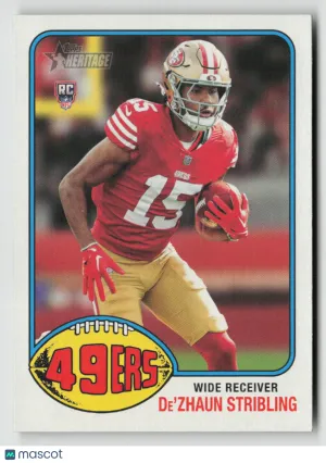 2026 Topps Heritage De'Zhaun Stribling #213 RC