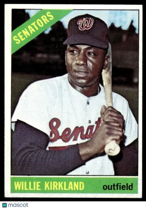 1966 Baseball Card Willie Kirkland #434