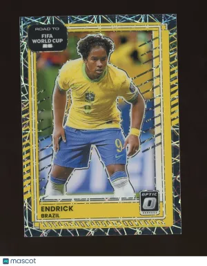 Endrick 2025 Panini Donruss Optic Road to FIFA World Cup 2026 #188 Velocity Brazil