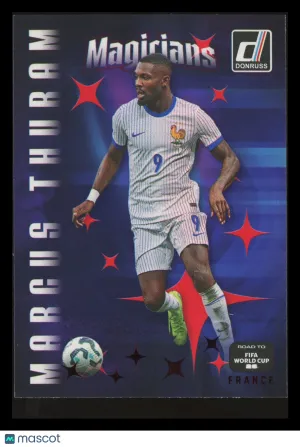 Marcus Thuram 2025 Panini Donruss Road to FIFA #2 Magicians France