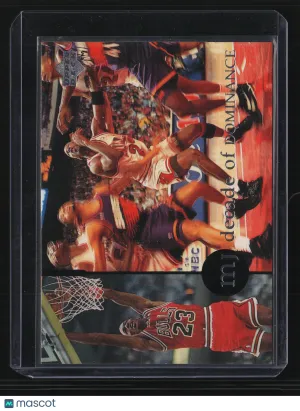 Michael Jordan 1997 Upper Deck Jordan Rare Air #81-Decade of Dominance