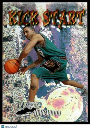 1999 Topps Kick Start Basketball Card KS15 Mike Bibby Vancouver Grizzlies Excellent