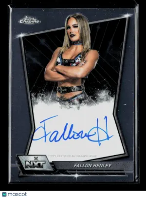 2026 Topps Chrome WWE Fallon Henley #NXT-FAL Auto