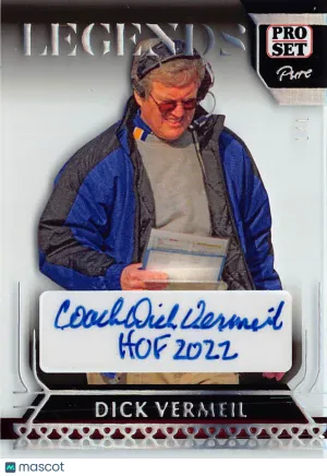 2023 Leaf Pro Set Pure Legends Dick Vermeil #L-DV1
