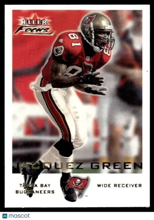 2000 Football Jacquez Green #166