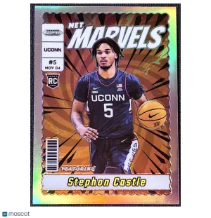 2024 Panini Prizm Draft Picks Net Marvels Stephon Castle #4 RC