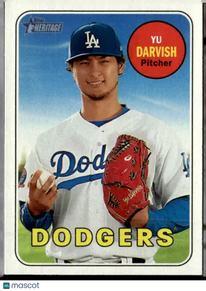 2018 Topps Heritage Yu Darvish #161
