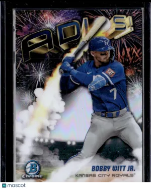 2025 Bowman Chrome Adios! Bobby Witt Jr. #AD-25