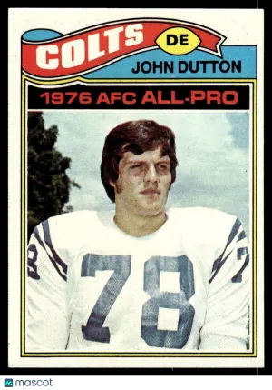 1977 Football Card John Dutton #410
