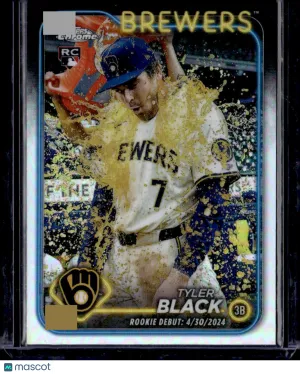 2024 Topps Chrome Update Tyler Black #USC124 Refractor RC