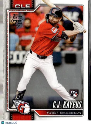 2026 Topps Series One C.J. Kayfus #329 RC