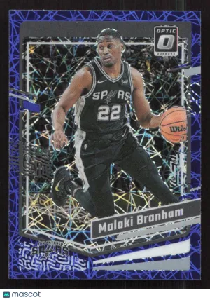 2023-24 Donruss Optic Malaki Branham #51 Blue Velocity
