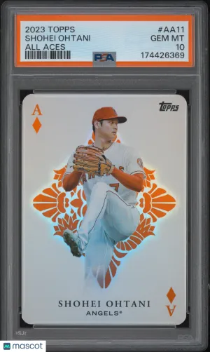 2023 Topps All Aces Shohei Ohtani #AA11 PSA 10