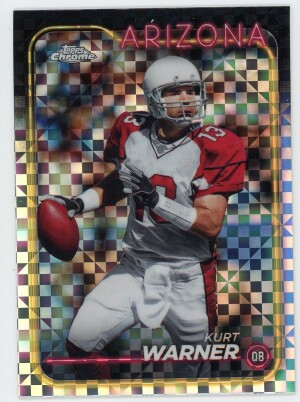 2024 Topps Chrome #1 Kurt Warner X-fractor