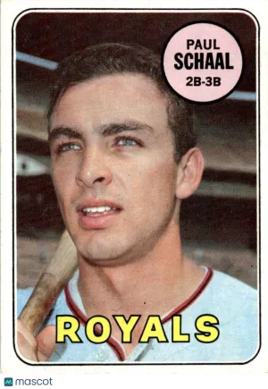 1969 Baseball Card Paul Schaal #352