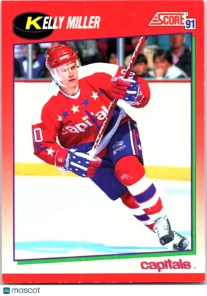 1991 Score Kelly Miller #81