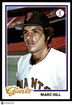 1978 Baseball Card Marc Hill #359