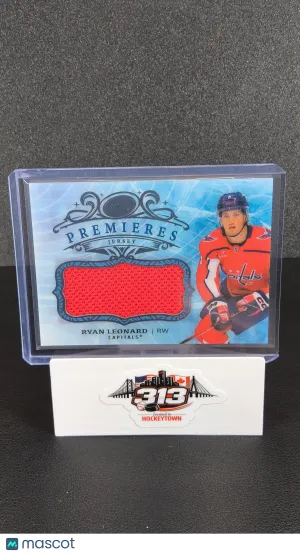 2025-26 Upper Deck Ice Ryan Leonard #IPJ-RL Jersey