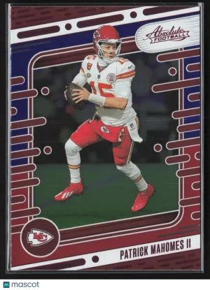 2024 Panini Absolute Football Patrick Mahomes II #50