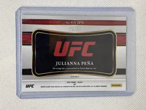 2022 Panini Select Julianna Pena Auto /99 back